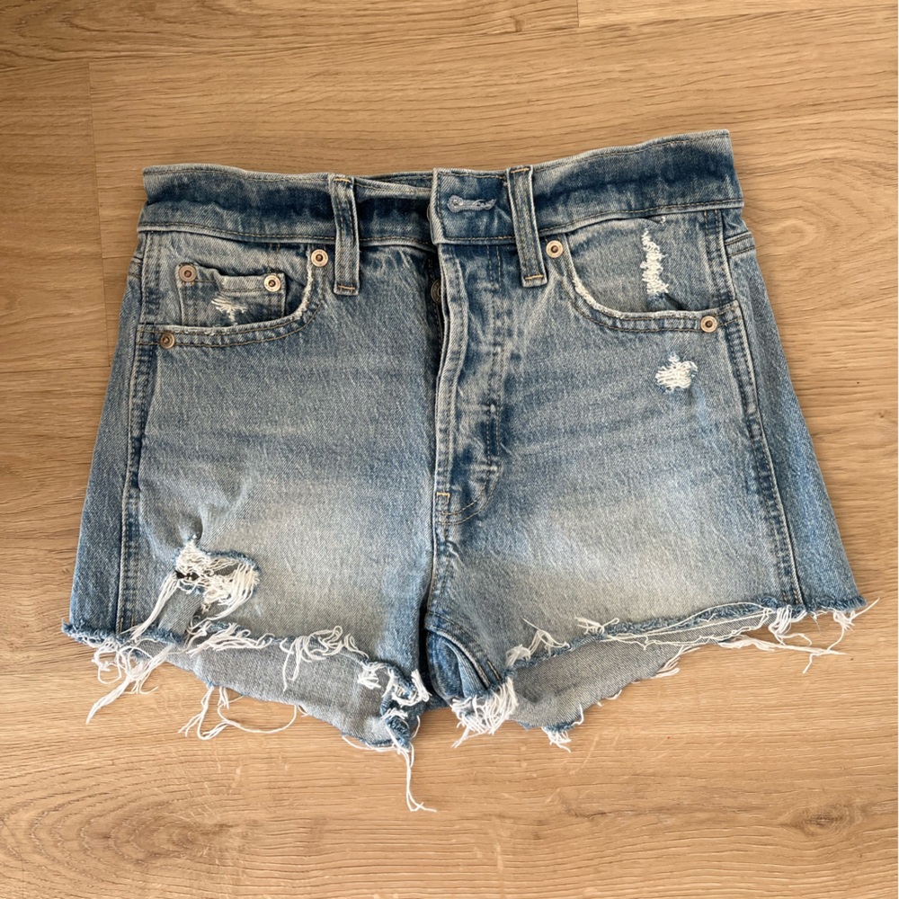 GAP Cheeky High Rise Jean Shorts